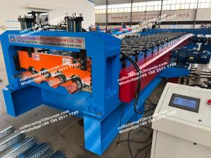 デッキパネル鋼構造床デッキロール成形機