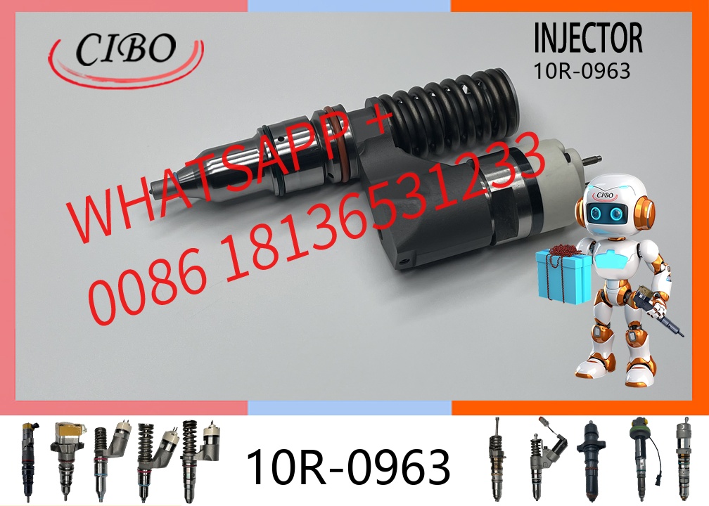 original 10R-0963 Common Rail Fuel Injector Assembly for C10 C12 3176C 3196 Engine 345B Excavator Diesel Injector Nozzle 212-3460 194-5083 212-3463 original new injector
