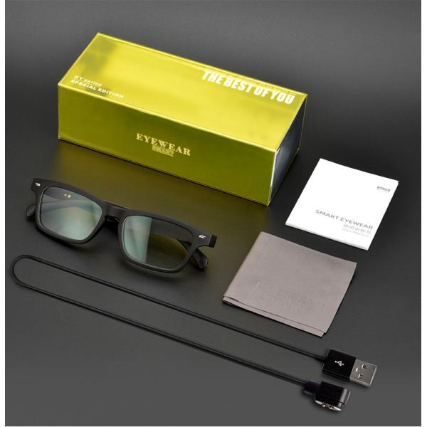 KY01 Anti-Blue Light And Sun Film Smart Glasses Glass Answer The Phone Customized Language AI Glass