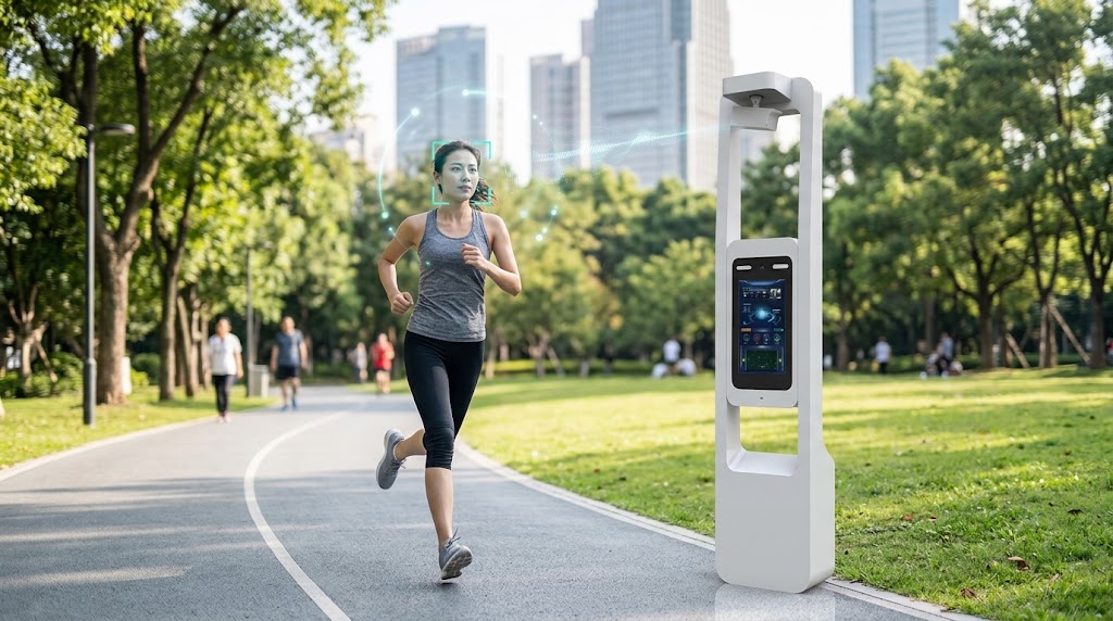 Smart Running Track System with AI Face Recognition