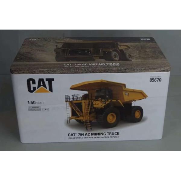 Diecast Masters Modèle réduit de camion de chantier super grand CAT 794AC à l'échelle 1:50, modèle de tombereau 85670