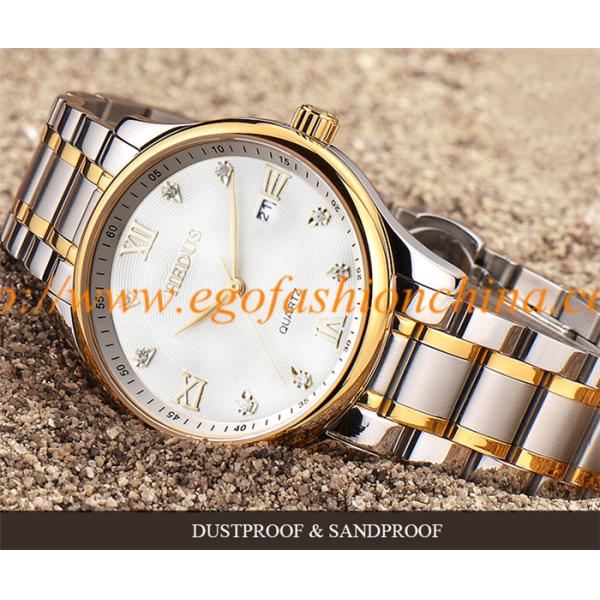 Rose Gold Black White Woman Watch Luxury Watch for Man Stainless Steel Watch Quartz Watch