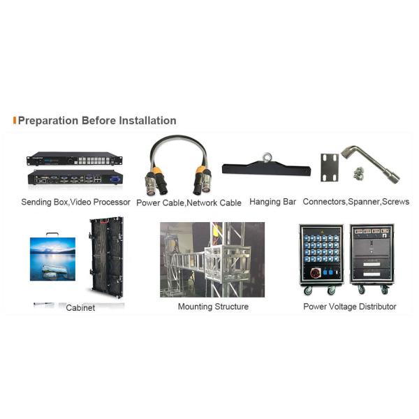 500x500mm With Kinglight P4.81 Smd 2121 Lamp Led Stage Screen Rental