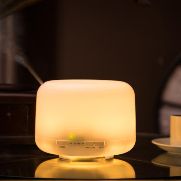 Small Electric Essential Oil Mist Diffuser 30dB 500ml PP Material