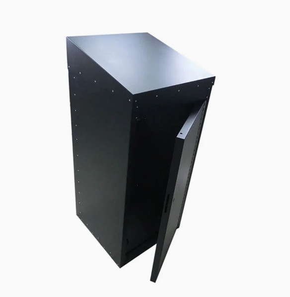 Непроницаемая черная коробка OEM изготовления металлических листов стали