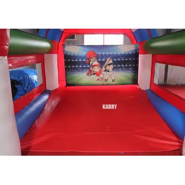 Age Range 14 Years up Inflatable Baseball Batting Cage Shooting Game with Speed Pitch