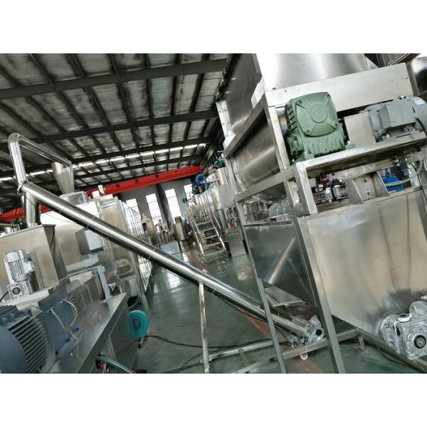 1000-1500kg/H Dry Type Fish Feed Extruder For Catfish Shrimps