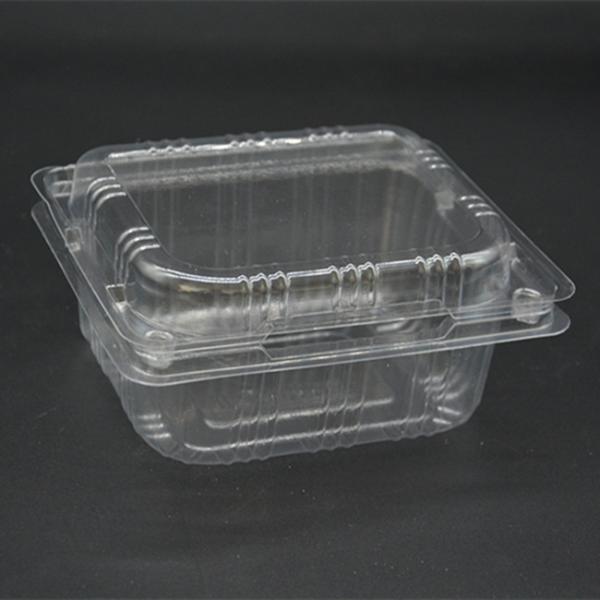 PET Transparent Disposable Plastic Box 300G Fruit Packaging Plastic Box