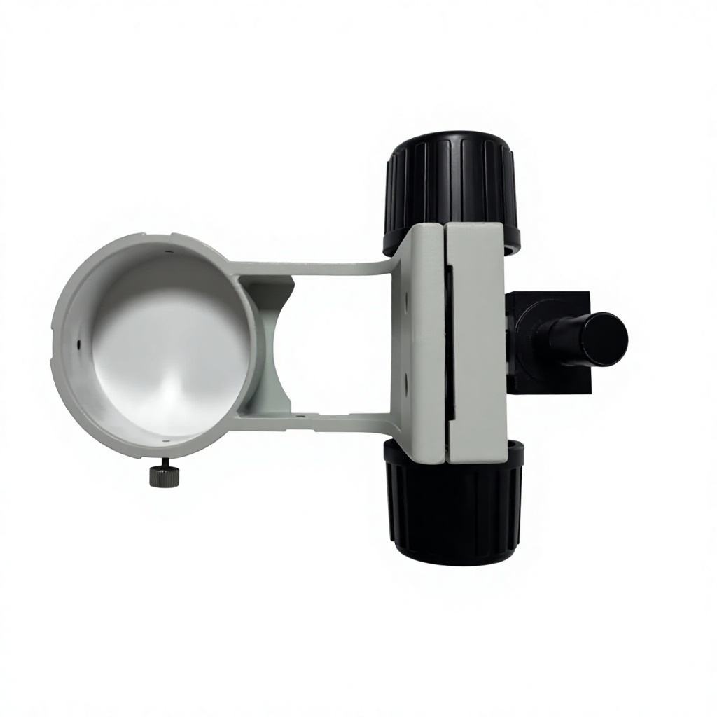 Supplier Industrial Camera Bracket 3-Axis CNC Aluminum C-Mount CS-Mount for Machine Vision PCB Inspection OEM MSS-A-TJ01