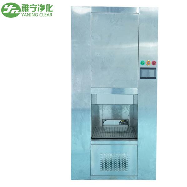 Electrical Interlock Air Shower Pass Box Laboratory Stainless Steel Clean Room