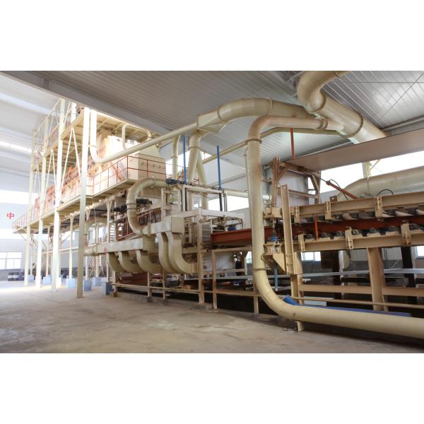 Производственная линия с многоразовыми отверстиями для МДФ/ГВФ мощностью 180-500 м3/день