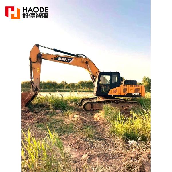 20-тонный экскаватор использованный Sany экскаватор SY215 C мини экскаватор с емкостью 0.93 м