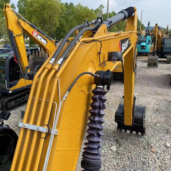 Гидравлический экскаватор Sany SY135C: многократная фильтрация, чистота гидравлического масла уровня NAS
