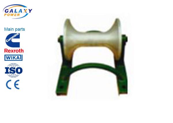 Aluminum Nylon Wheel Conductor Stringing Blocks Straight Line Ground Cable Pulley 150-200mm