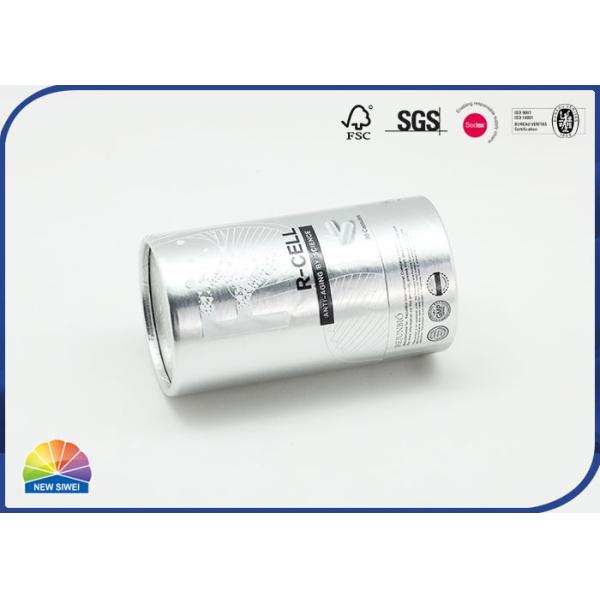 Трубка бумаги карты логотипа выбивая серебряная упаковывая для закуски