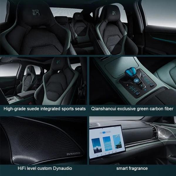 2023 BYD HAN EV 5 Seats 4WD Sport Left Steering Fast Charge 0.5 Hours Intelligent Car Smart Car Electric Vehicles 2024 Edition