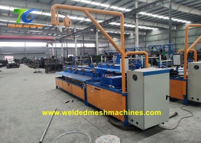 4mm Chain Link Fence Machine Roll Diamond Mesh Weave Green Colour