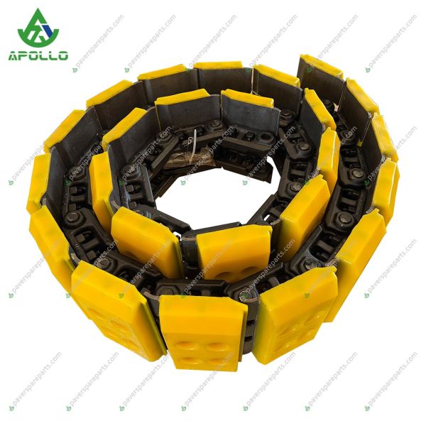 APOLLO 108756 Poly Track Pad Kit with Track Chain for W1500 W1900 Road Milling Machine Parts