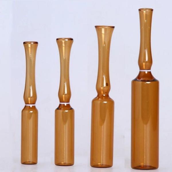 1ml 2ml Borosilicate Glass Vial Ampoule Clear Small Bottle Ampule