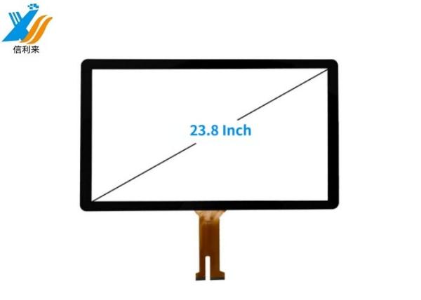 Customizable 43 Inch Black Infrared Touchscreen Monitor With Wide Temperature Range