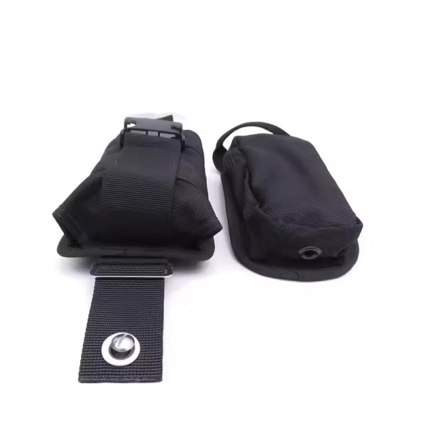 Quick Release 10LBS Scuba Diving Pockets For Technical Diving Sidemount