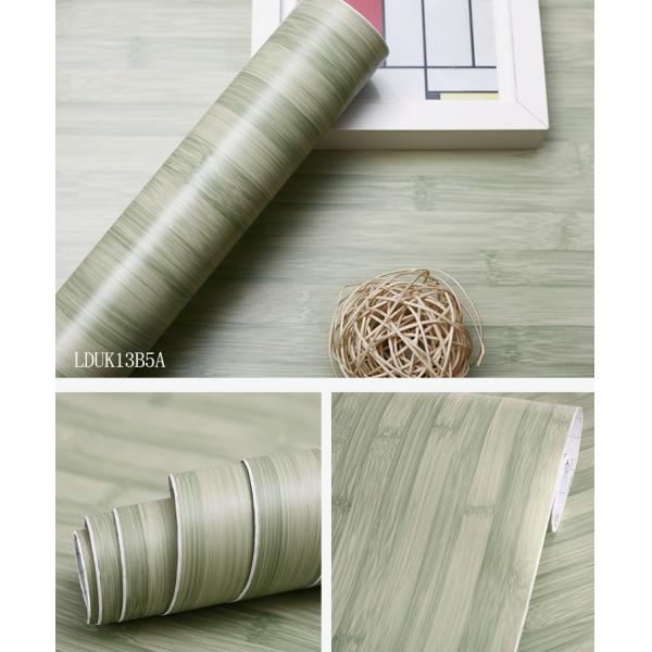 Modern Apartment Wallpaper Vintage Wood Grain Design with Self Adhesive Backing
