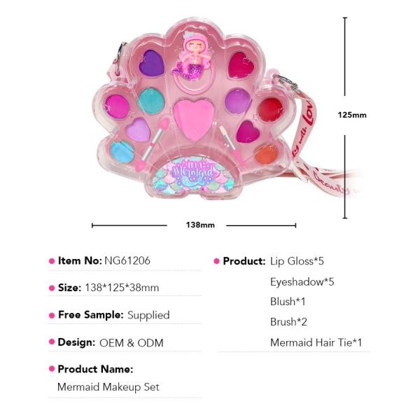 Girls Real Makeup Sets High Quality Make Up Kit For Kids Toys Little Set With Assorted Colors