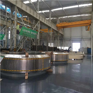 Роторная покрышка печи кольца сушильщика 42CrMo4 стальная куя с большим диаметром