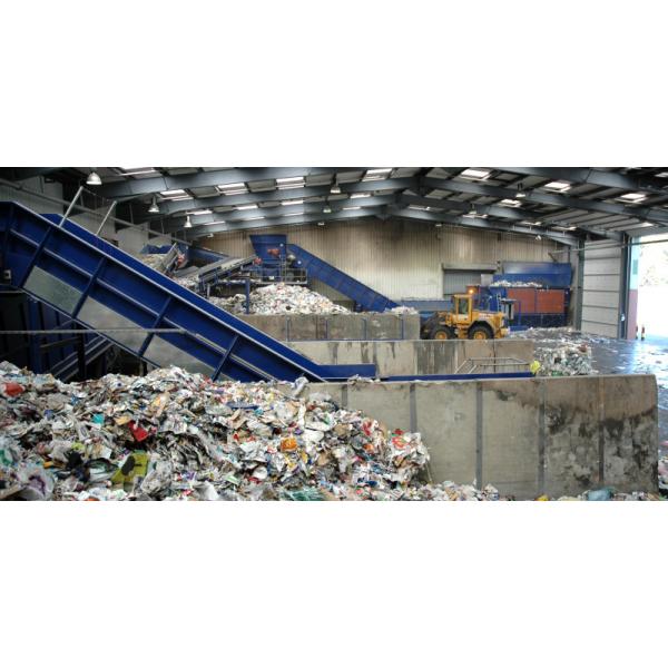 120 кВт Сортировочная станция бытовых отходов Линия переработки для бутылок пищевых напитков