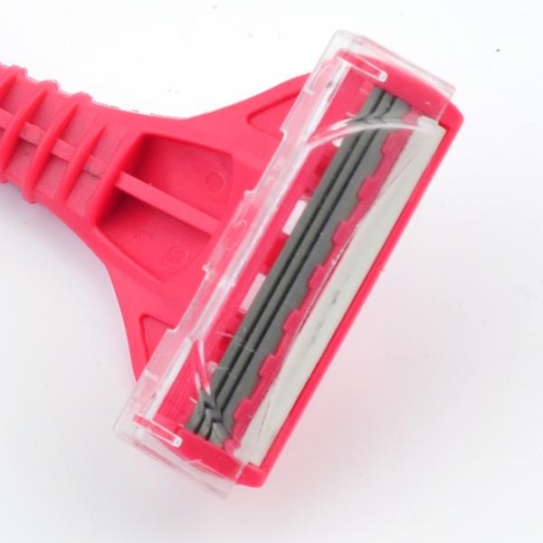 Professional Manufacturer High Quality Triple Blade Disposable Razor for Women Shaving