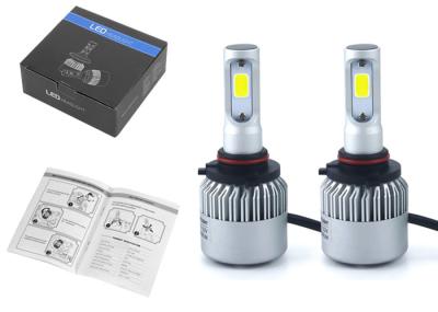 6500K Auto S2 Led Headlight 9005 HB3 72W 8000LM COB Led Headlights For Cars