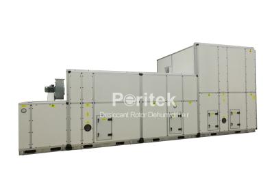 Low Dew Point Ss304 G4 Prefilter Desiccant Rotor Dehumidifier