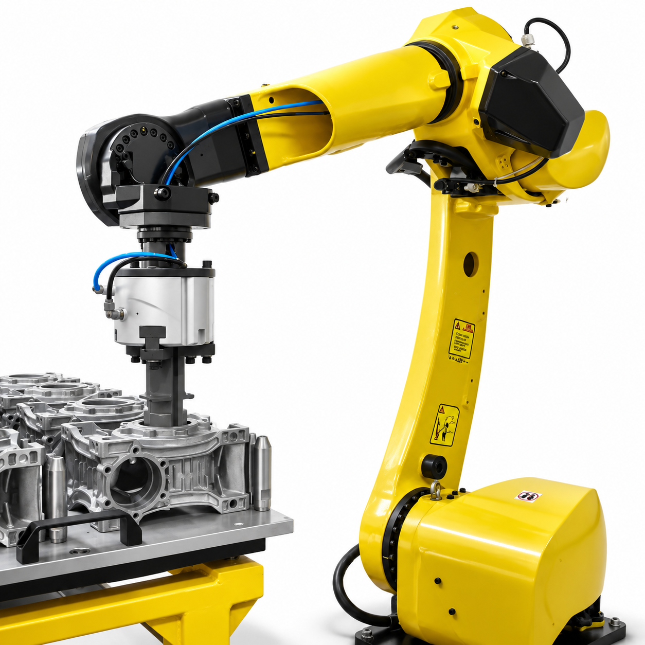 Reduce Secondary Processing Robot Grinding Machine For Metal Casting Labor Saving