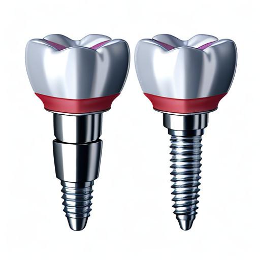 A personalização apta perfeita em nossas coroas do implante dental
