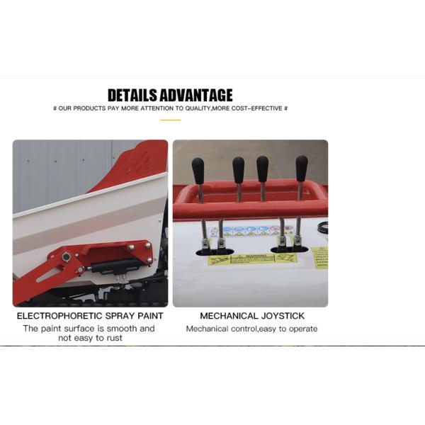 Горячий дешевый Маленький Мини-Дампер 500 кг GF500 Мини-Дампер China Crawler Dumpe