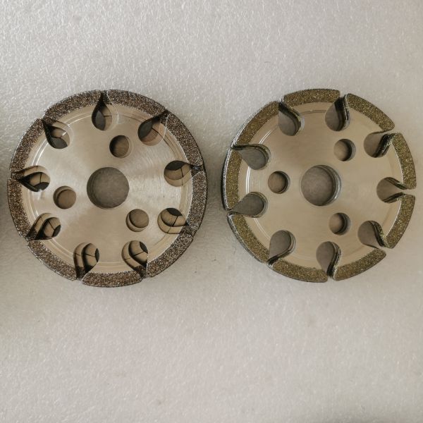 Electroplated Diamond Grinding Wheel 105/125/145mm for Sharpening Steel Chainsaw Chains