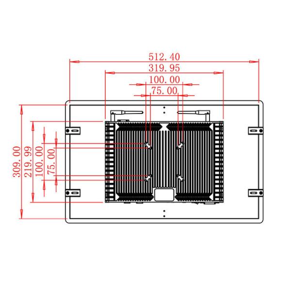 21.5-Inch Large Linux Monitor for Smart City Applications and Industrial Dashboards