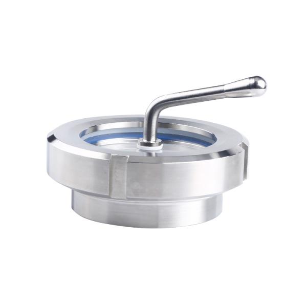 10bar Sanitary Stainless Steel 304/316L Welded Tube Union Sight Glass with Wiper