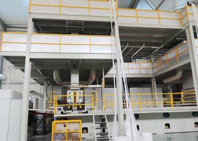 Automatic SMS SMMS Meltblown Nonwoven Production Line High Performance