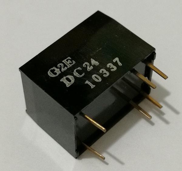 Petit relais G2E-24VDC (d'Omron Pin 6)