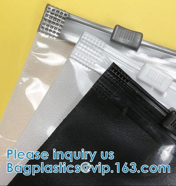 Zipper Top Apparel Bags, Clothing, Shoes, Underwear, Garment. Bikini Swimwear Packing Bag. EVA Slide Bags