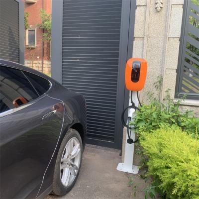 IEC 62196 Mobile Car Charging Station OCPP 1.6 In Public Parking Lots