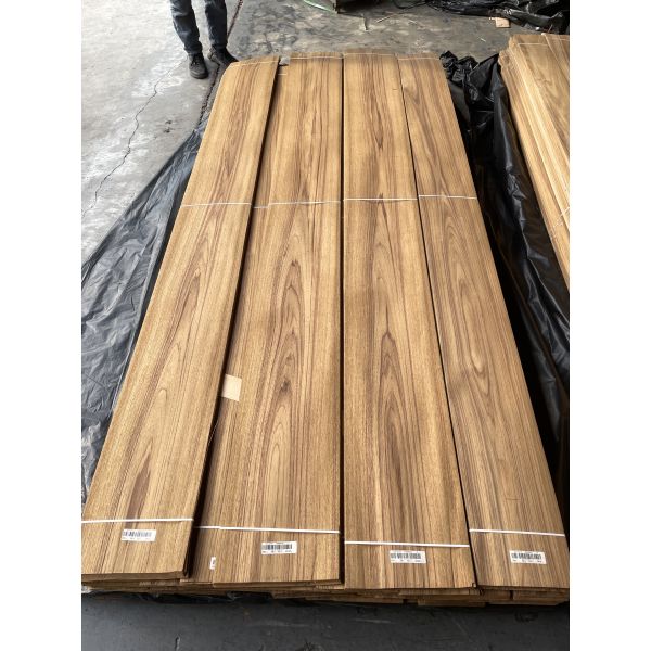 Venecería de madera de teca birmana para muebles de alta gama