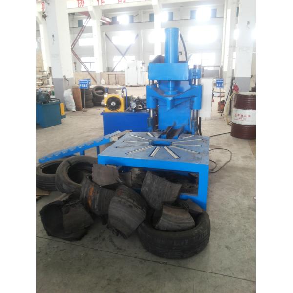 Used Tire Cutter Hydraulic Tire Cutter Tyre Cutter Equipment For Waste Tire Recycling Line