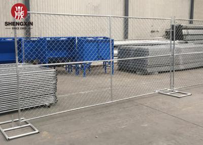 Galvanized 60*60mm Chain Link Temporary Fence Panels