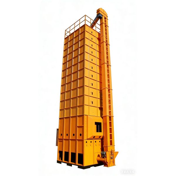Husk Burner Grain Drying Equipment / Batch Type Agricultural Dryer Machine