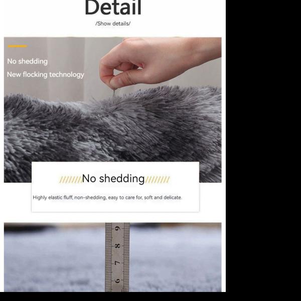 Высокая высота полиэстерный галстук окрашенный печатный ковер для спальни гостиная кабинет