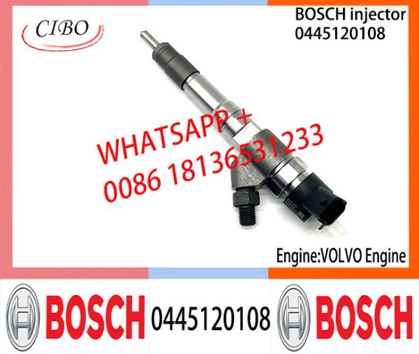 BOSCH 0445120108 conjunto original 0445120108 do injetor de combustível 3801148 3887696 3801148 3887696 para o motor de VOL PENTA D6