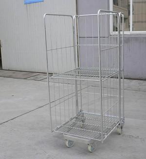 Baixo equipamento da loja do recipiente do rolamento do fio de aço carbono empilhável