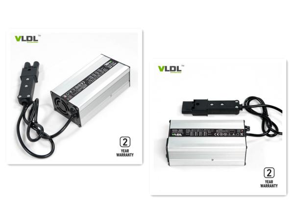 48V 58.8V 6A Sealed Lead Acid Battery Charger Silver Or Black Color